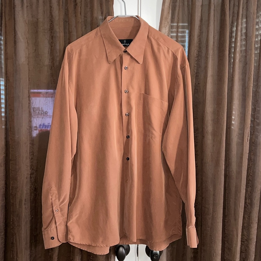 Brown Men’s Dress Shirt